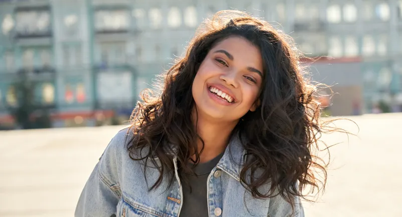 Dental office welcome - professional dental care team